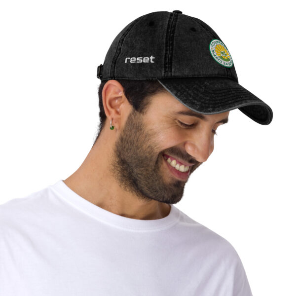 Vintage Cotton Twill Cap - Image 3